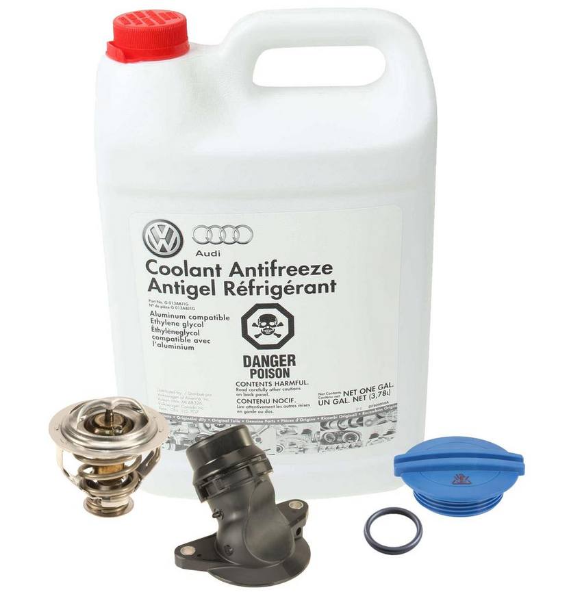 Audi VW Engine Coolant Thermostat Kit G013A8J1G